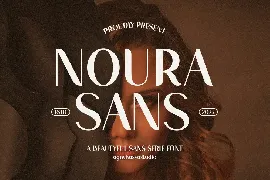 Noura - A Beauty Sans Serif font