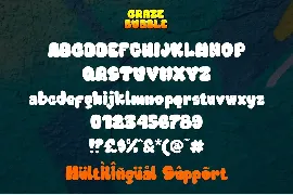 Craze Bubble - Thick Graffiti Font