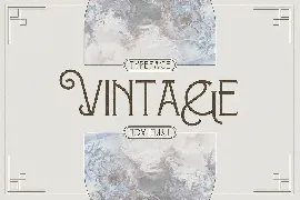 Vaganza - Vintage Serif Font