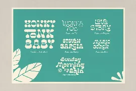 Popstone - Groovy Family + Variable font