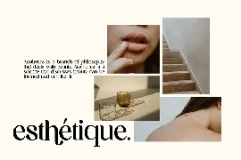 Esthetique Modern Serif Font