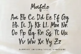 Mafelo SVG Font