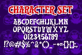 Spooky Booms font