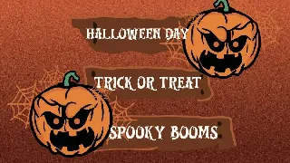 Spooky Booms font