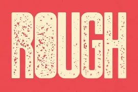 Robinson Urban Rough font