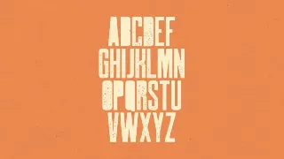 Robinson Urban Rough font