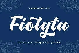 Fiolyta - Script Font