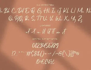 Aster Sphin - Script Font