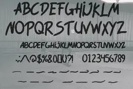 Slipknot - Handmade Style Font