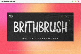 Brith Brush font