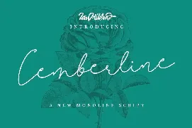 Cemberline Typeface font