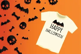 PUMPQEEN - Halloween Hand lettered Quirky Font