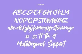 MVRX Maverix SVG Brush Font