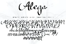 Alega font