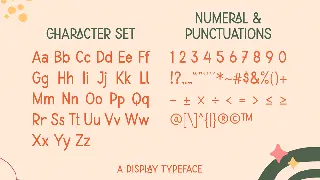 Melorch Business Display Font