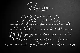 Hanston | Luxury Signature Font