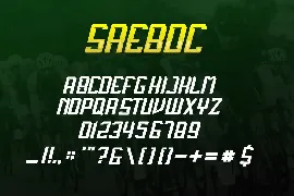 Sreboc Font