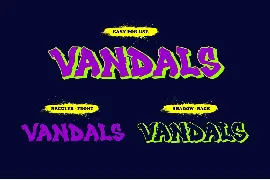 Road Vanders - Modern Graffiti Font