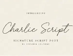 Charlie Script Font