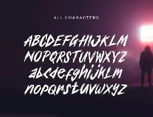 BUZZER - Modern Brush Handwritten Font