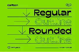 Gafiton - Pop Fun Display Font