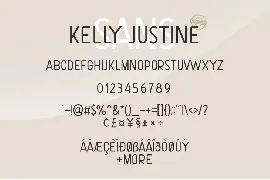 Just Kelly Justine Font Duo