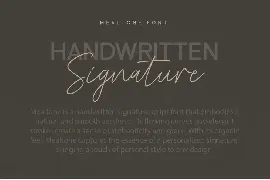 Mealtone Signature Script Font