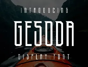 Gesoda Font