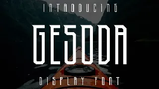 Gesoda Font