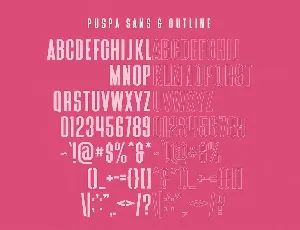 Puspa Script Sans Font