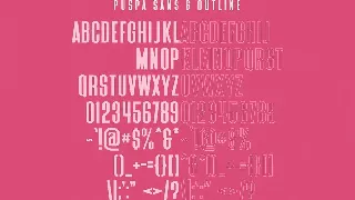 Puspa Script Sans Font