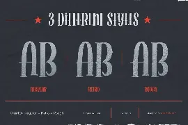 Westboy - Vintage Themed Font