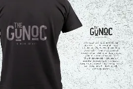 Gunoc font