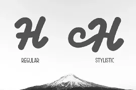 Himalaya - Monoline Script Font