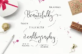 Mochafloat Script font