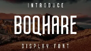 Boqhare font