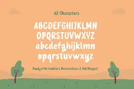 Bayola - Funny and Cute Handwritten Font