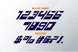 Max Sport - Sporty Display Font