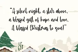 Winterland - Handwritten Script Font