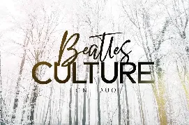 BEATLES CULTURE - Font Duo