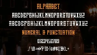 Tumbas Lochini - a Popular Font