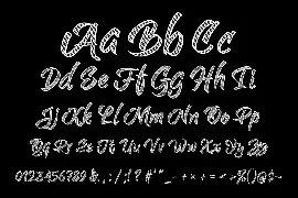 AZ Chuga Engrave font