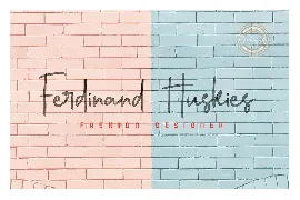 Bersihkan - Watercolor Signature SVG font