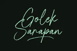 Melampah font