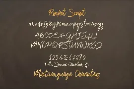 Racket Brush Script font