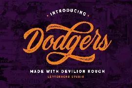 Devilion Rough font