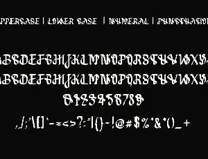 RUBADA KAFFA - Handwritten Font