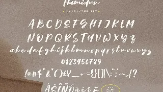 Hamidun - Handwritten Font