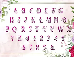 Adenium - Monogram Font