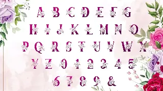 Adenium - Monogram Font